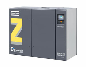阿特拉斯ZT系列無油風冷式螺桿壓縮機