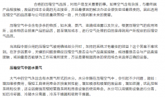 廈門阿特拉斯壓縮空氣品質(zhì)對產(chǎn)品影響因素分析
