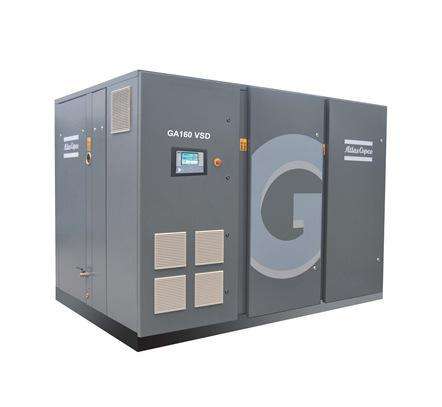   阿特拉斯GA90-160VSD+噴油螺桿空壓機(jī)